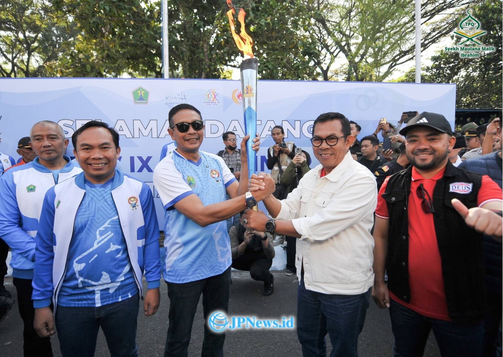 Kirab Api Porprov Jatim